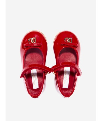 Dolce & Gabbana Girls Patent Leather Shoes in Red est présent 