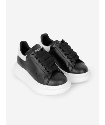 Alexander McQueen Unisex Leather Lace Up Trainers de technologie