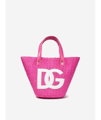 Dolce & Gabbana Girls Logo Tote Bag in Pink store