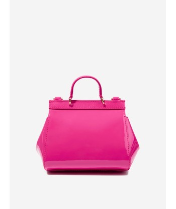 Dolce & Gabbana Girls Patent Leather Handbag in Pink les ligaments