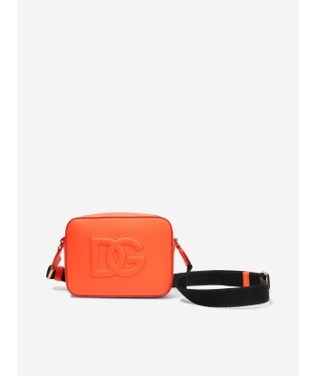 Dolce & Gabbana Baby Leather Logo Changing Bag in Orange de l' environnement