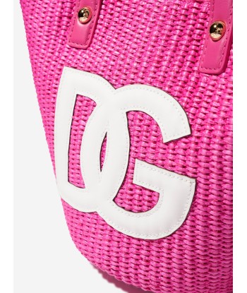 Dolce & Gabbana Girls Logo Tote Bag in Pink store