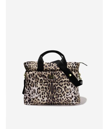 Dolce & Gabbana Baby Girls Leopard Print Changing Bag in Brown solde