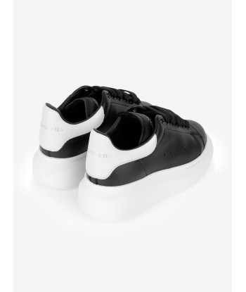 Alexander McQueen Unisex Leather Lace Up Trainers de technologie