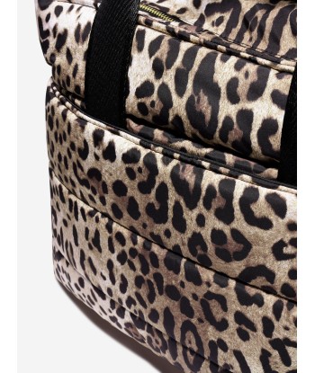 Dolce & Gabbana Baby Girls Leopard Print Changing Bag in Brown solde