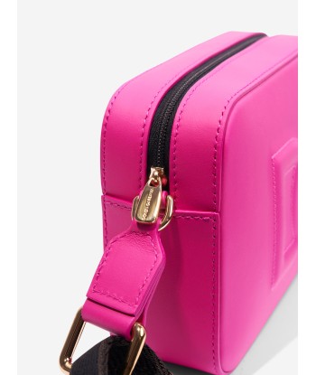 Dolce & Gabbana Girls Leather Logo Bag in Pink l'achat 