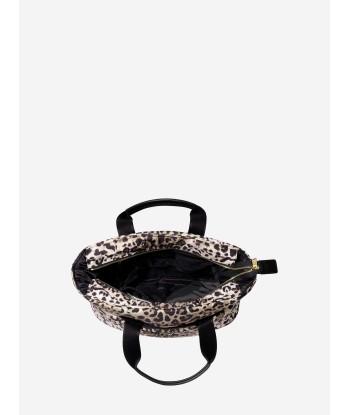 Dolce & Gabbana Baby Girls Leopard Print Changing Bag in Brown solde