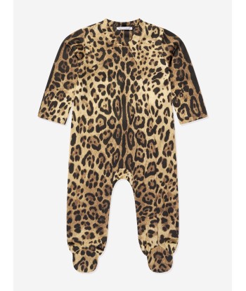 Dolce & Gabbana Baby Babygrow Gift Set in Leopard Print vente chaude votre 