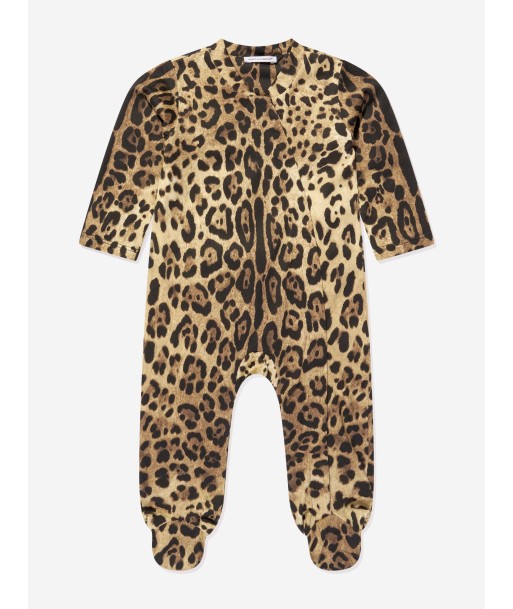 Dolce & Gabbana Baby Babygrow Gift Set in Leopard Print vente chaude votre 