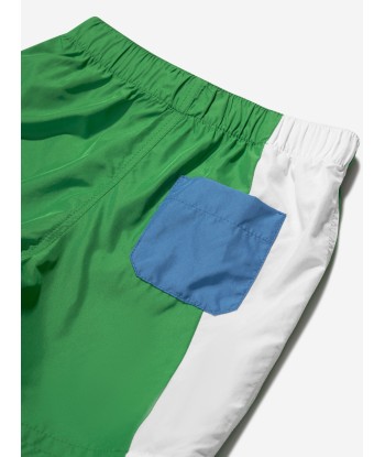 Dolce & Gabbana Baby Boys Logo Swim Shorts in Green les muscles