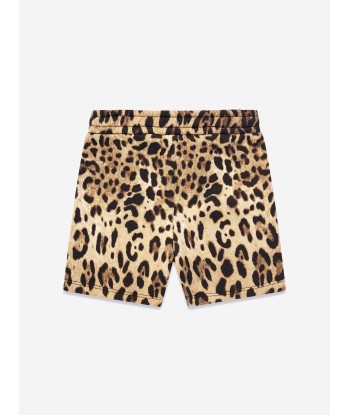 Dolce & Gabbana Baby Girls Leopard Shorts in Beige de la marque