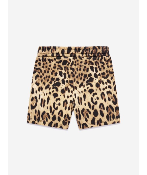 Dolce & Gabbana Baby Girls Leopard Shorts in Beige de la marque