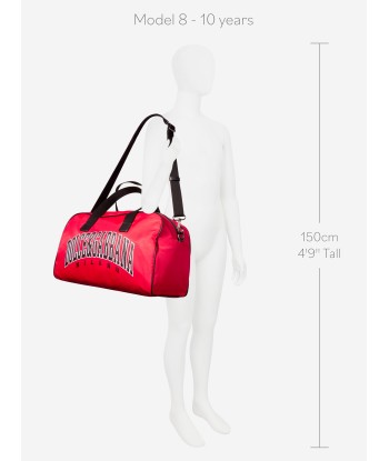 Dolce & Gabbana Boys Milano Logo Duffle Bag in Red Dans la société mordern