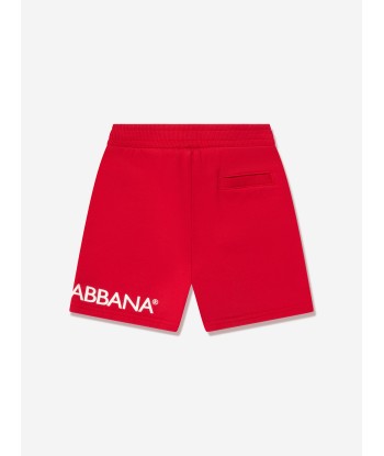 Dolce & Gabbana Baby Boys Logo Shorts in Red prix