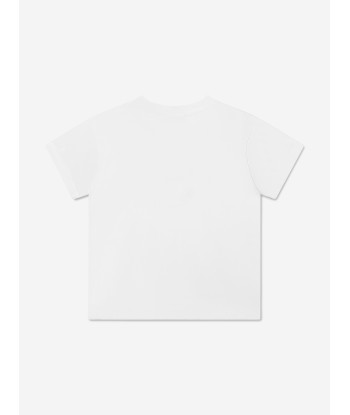 Dolce & Gabbana Baby Logo T-Shirt in White est présent 