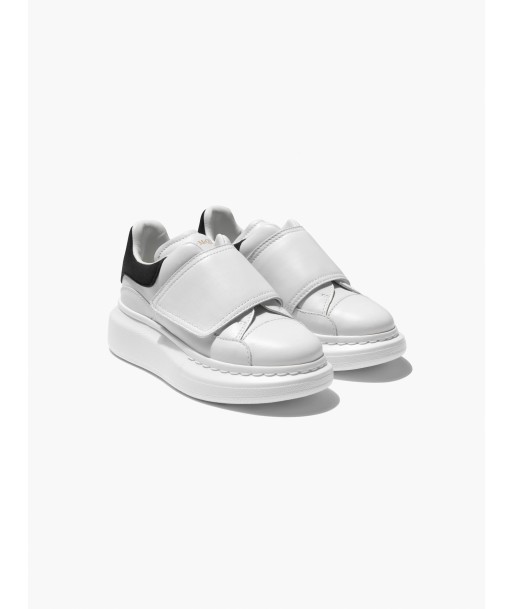 Alexander McQueen Kids Leather Velcro Trainers l'évolution des habitudes 