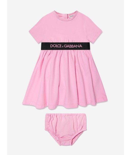 Dolce & Gabbana Baby Girls Dress and Knickers Set in Pink Comparez plus de prix