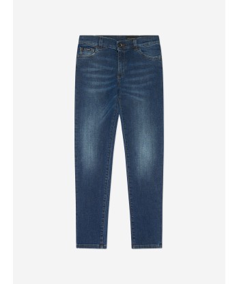 Dolce & Gabbana Boys Denim Jeans in Blue de technologie