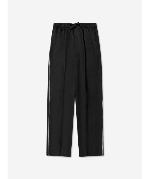 Dolce & Gabbana Boys Silk Pyjama Bottoms in Black de l' environnement