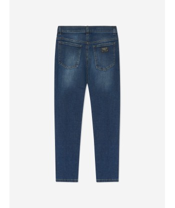 Dolce & Gabbana Boys Denim Jeans in Blue de technologie