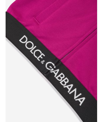 Dolce & Gabbana Baby Girls Zip Up Hoodie in Pink pas cher chine