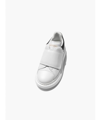 Alexander McQueen Kids Leather Velcro Trainers l'évolution des habitudes 