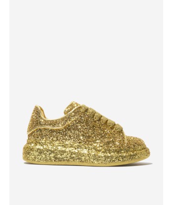 Alexander McQueen Girls Glitter Chunky Trainers votre