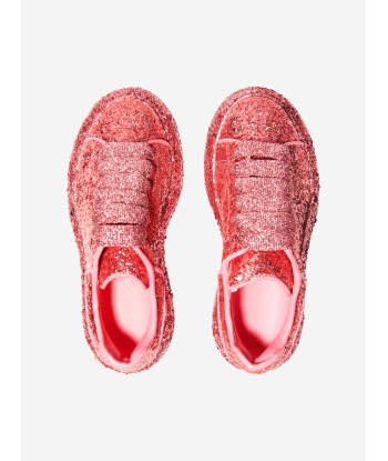 Alexander McQueen Girls Glitter Chunky Trainers Les magasins à Paris